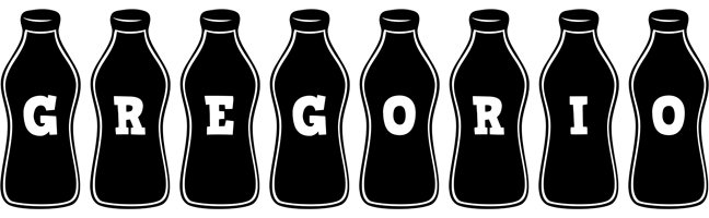 Gregorio bottle logo