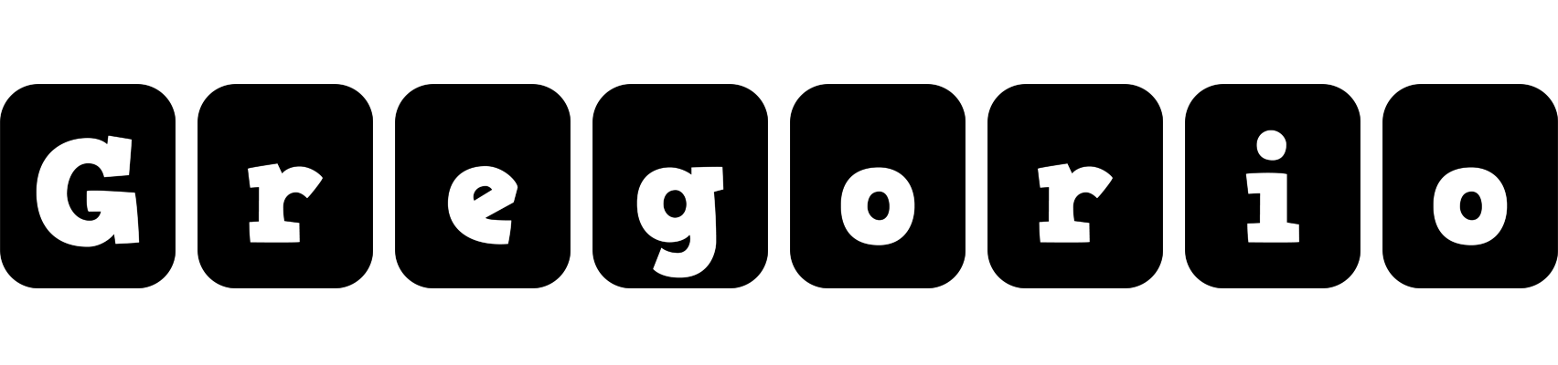 Gregorio box logo