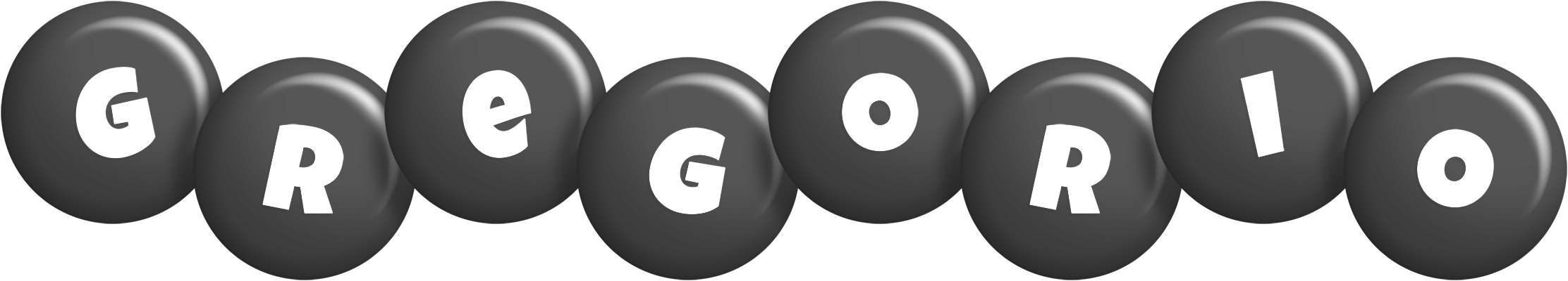 Gregorio candy-black logo