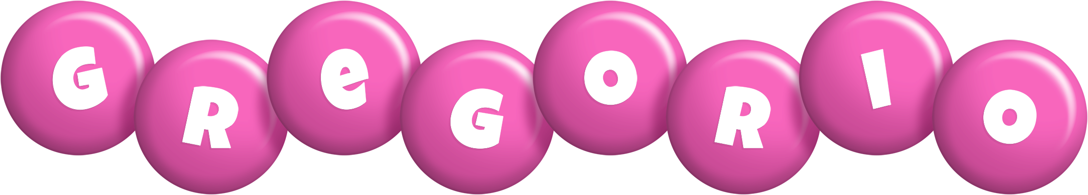 Gregorio candy-pink logo