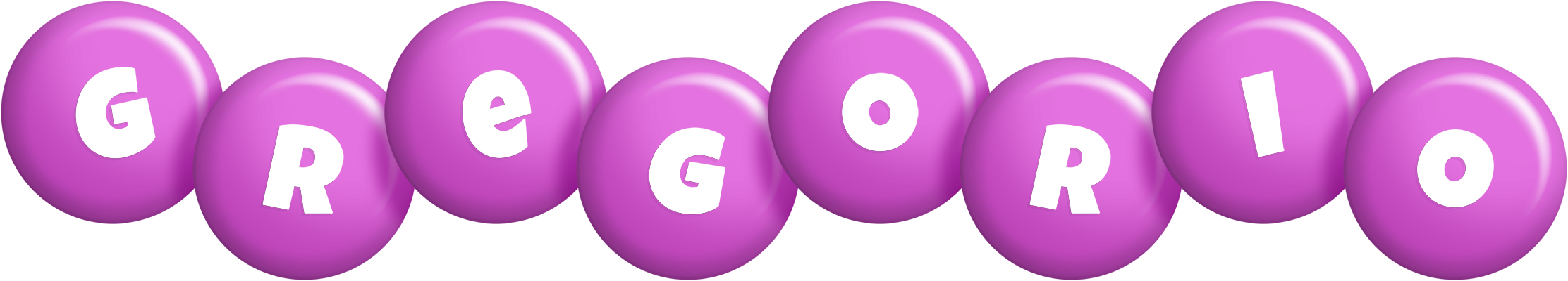 Gregorio candy-purple logo