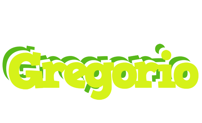 Gregorio citrus logo