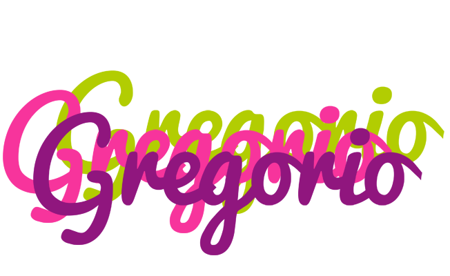 Gregorio flowers logo