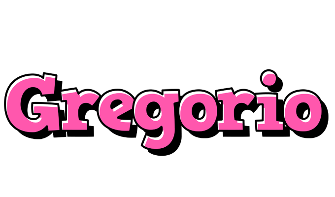 Gregorio girlish logo