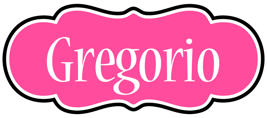 Gregorio invitation logo