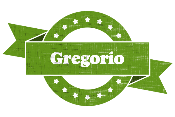 Gregorio natural logo