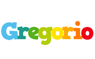 Gregorio rainbows logo