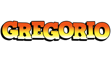 Gregorio sunset logo