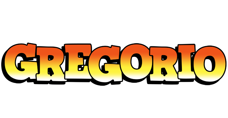 Gregorio sunset logo