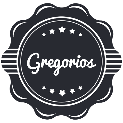 Gregorios badge logo