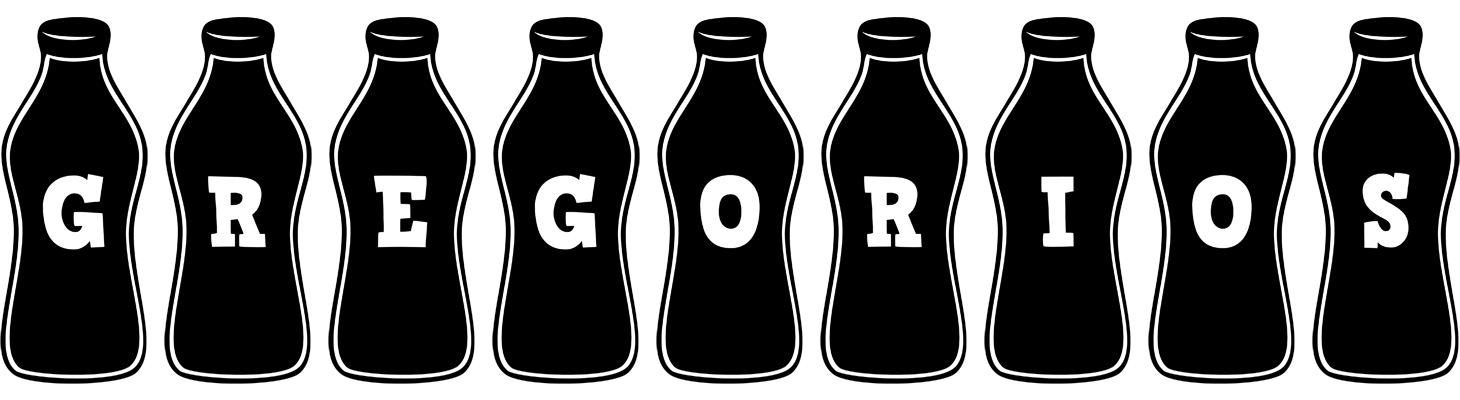 Gregorios bottle logo