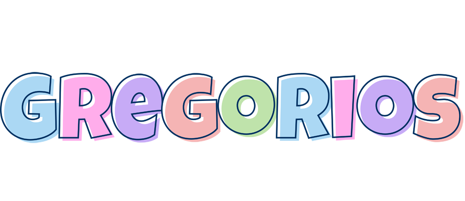 Gregorios pastel logo