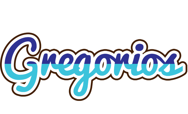 Gregorios raining logo
