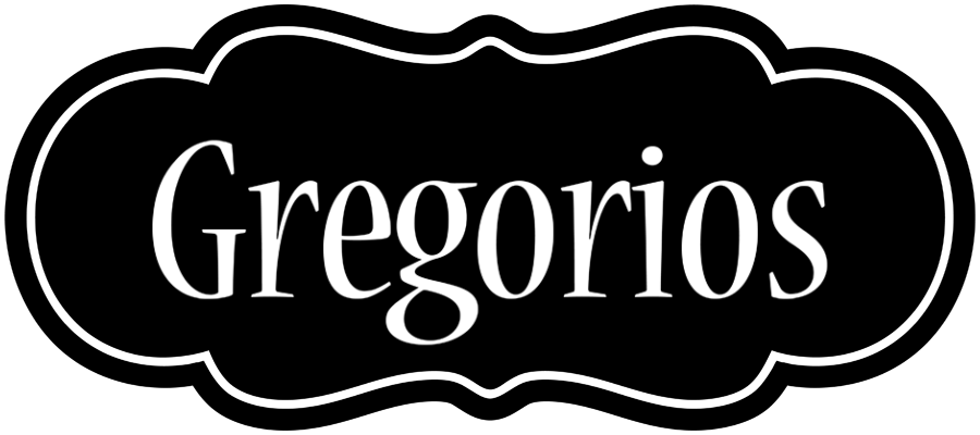 Gregorios welcome logo
