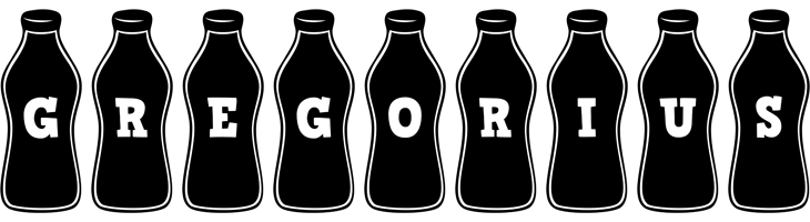 Gregorius bottle logo