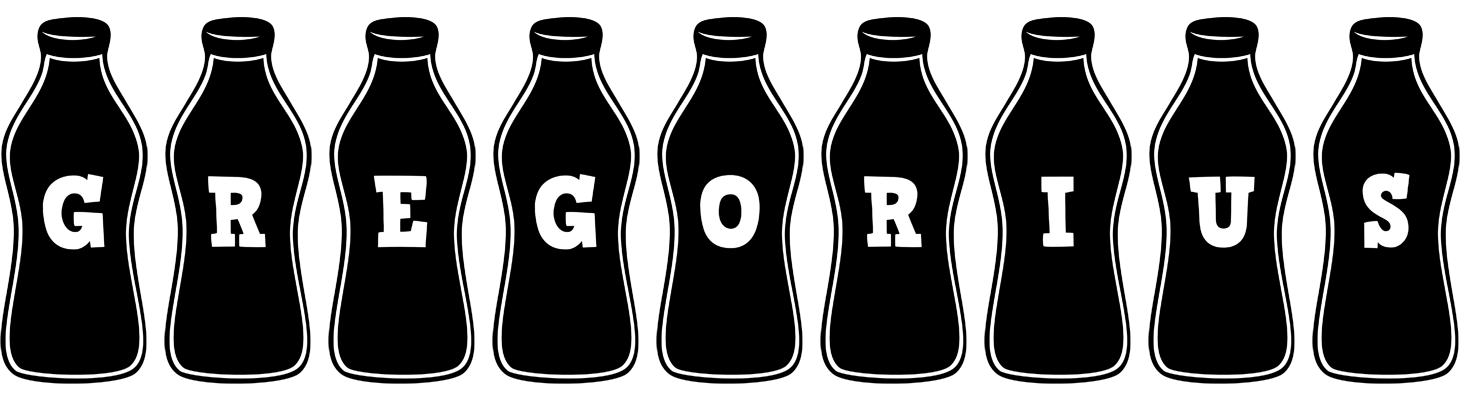 Gregorius bottle logo