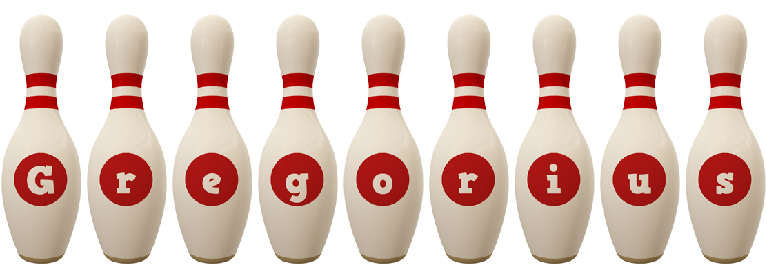 Gregorius bowling-pin logo
