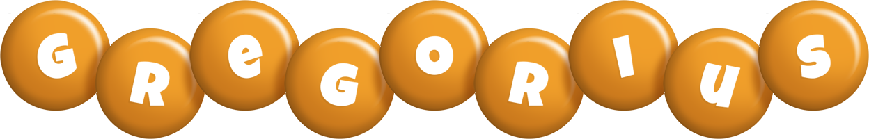 Gregorius candy-orange logo