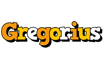 Gregorius cartoon logo