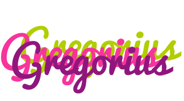 Gregorius flowers logo