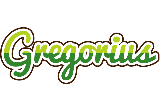 Gregorius golfing logo