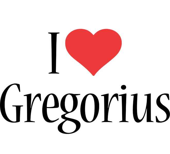 Gregorius i-love logo