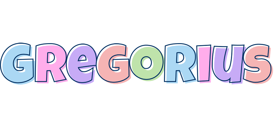 Gregorius pastel logo