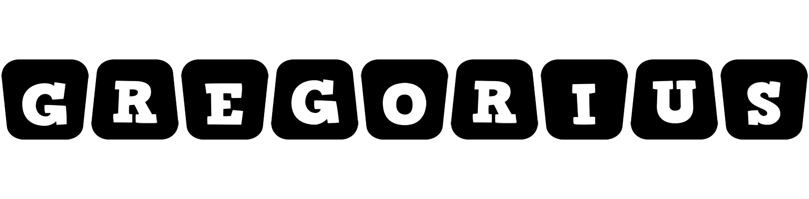 Gregorius racing logo