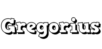 Gregorius snowing logo