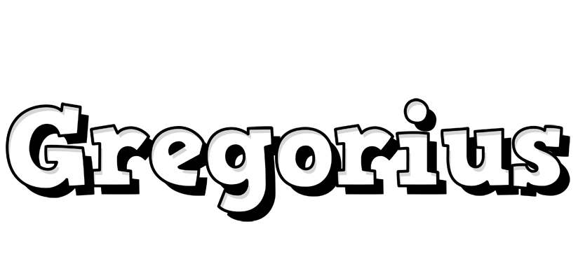 Gregorius snowing logo