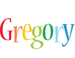 Gregory birthday logo