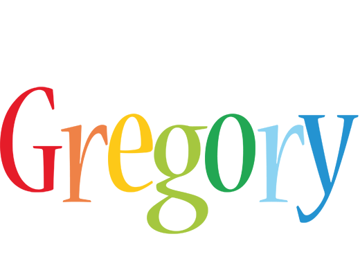 Gregory birthday logo