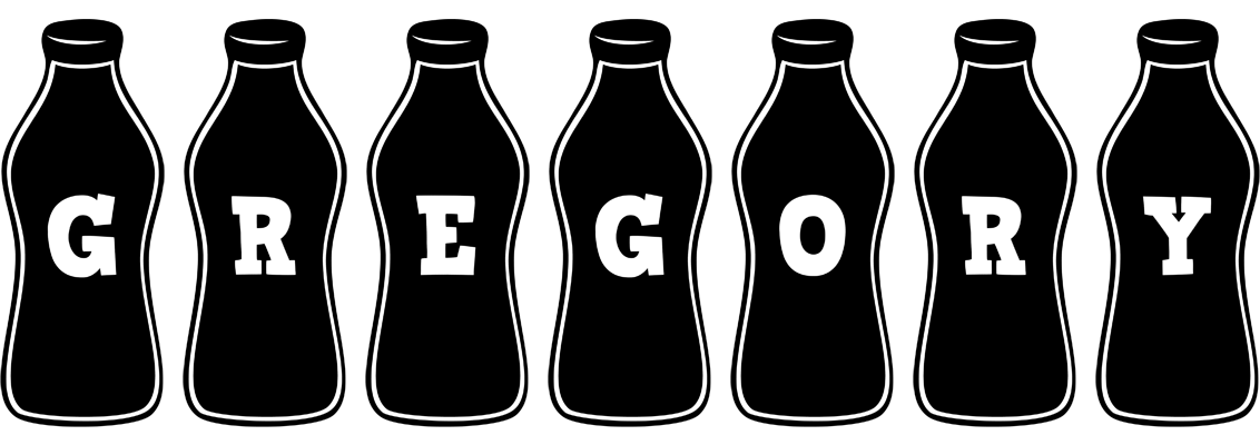 Gregory bottle logo
