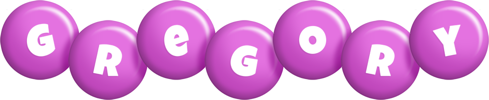 Gregory candy-purple logo