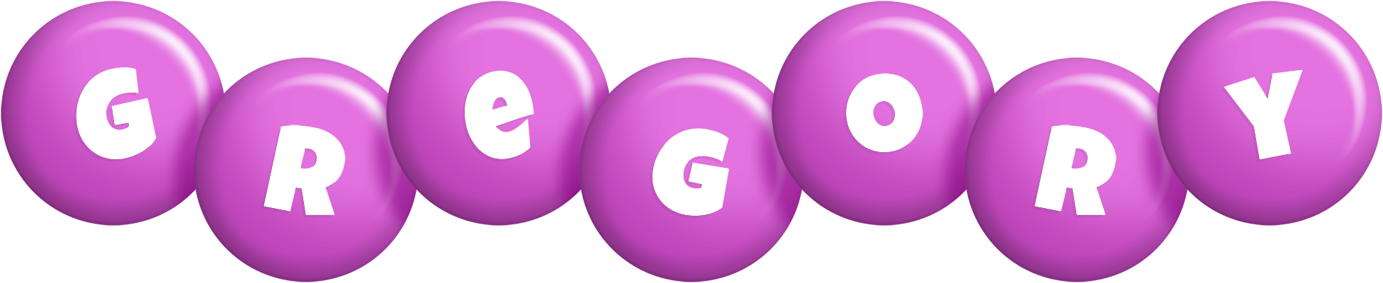 Gregory candy-purple logo