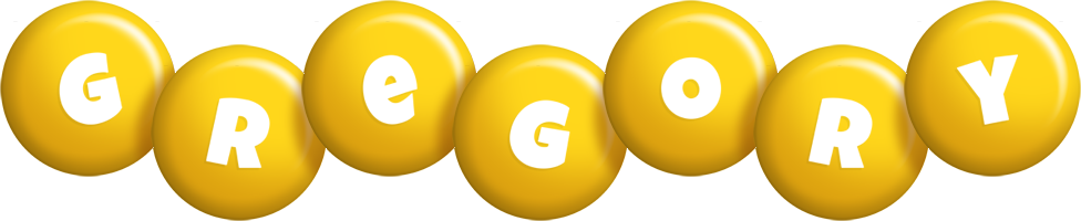 Gregory candy-yellow logo