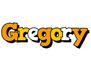 Gregory cartoon logo