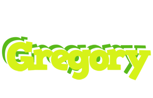 Gregory citrus logo