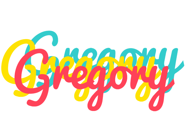 Gregory disco logo