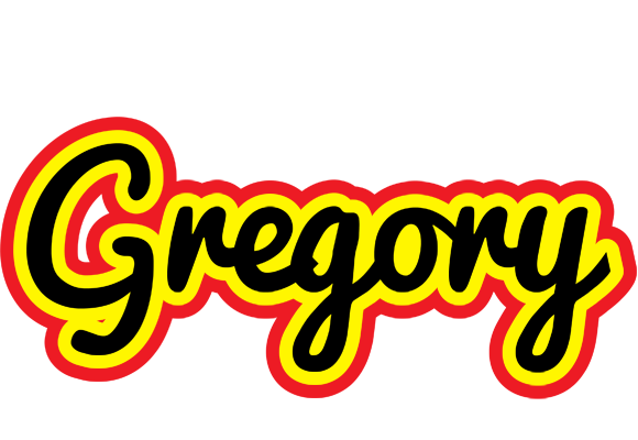 Gregory flaming logo