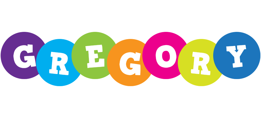 Gregory happy logo