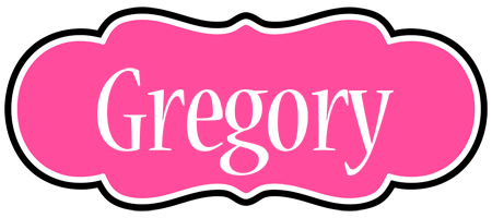 Gregory invitation logo