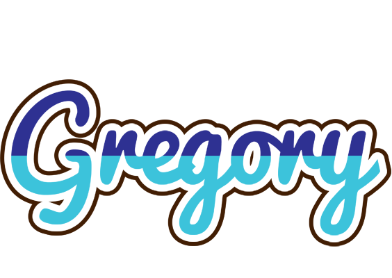 Gregory raining logo