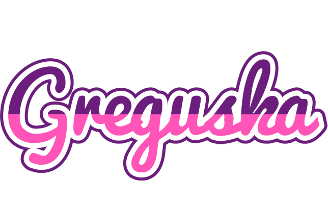 Greguska cheerful logo
