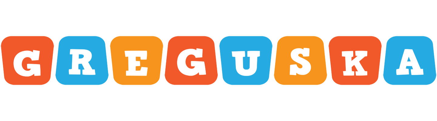 Greguska comics logo