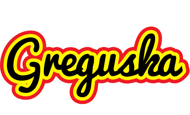 Greguska flaming logo