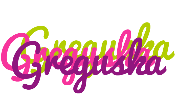 Greguska flowers logo