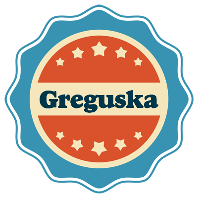 Greguska labels logo