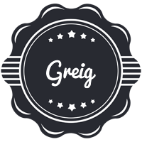 Greig badge logo