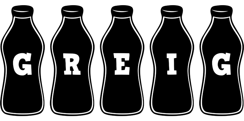 Greig bottle logo